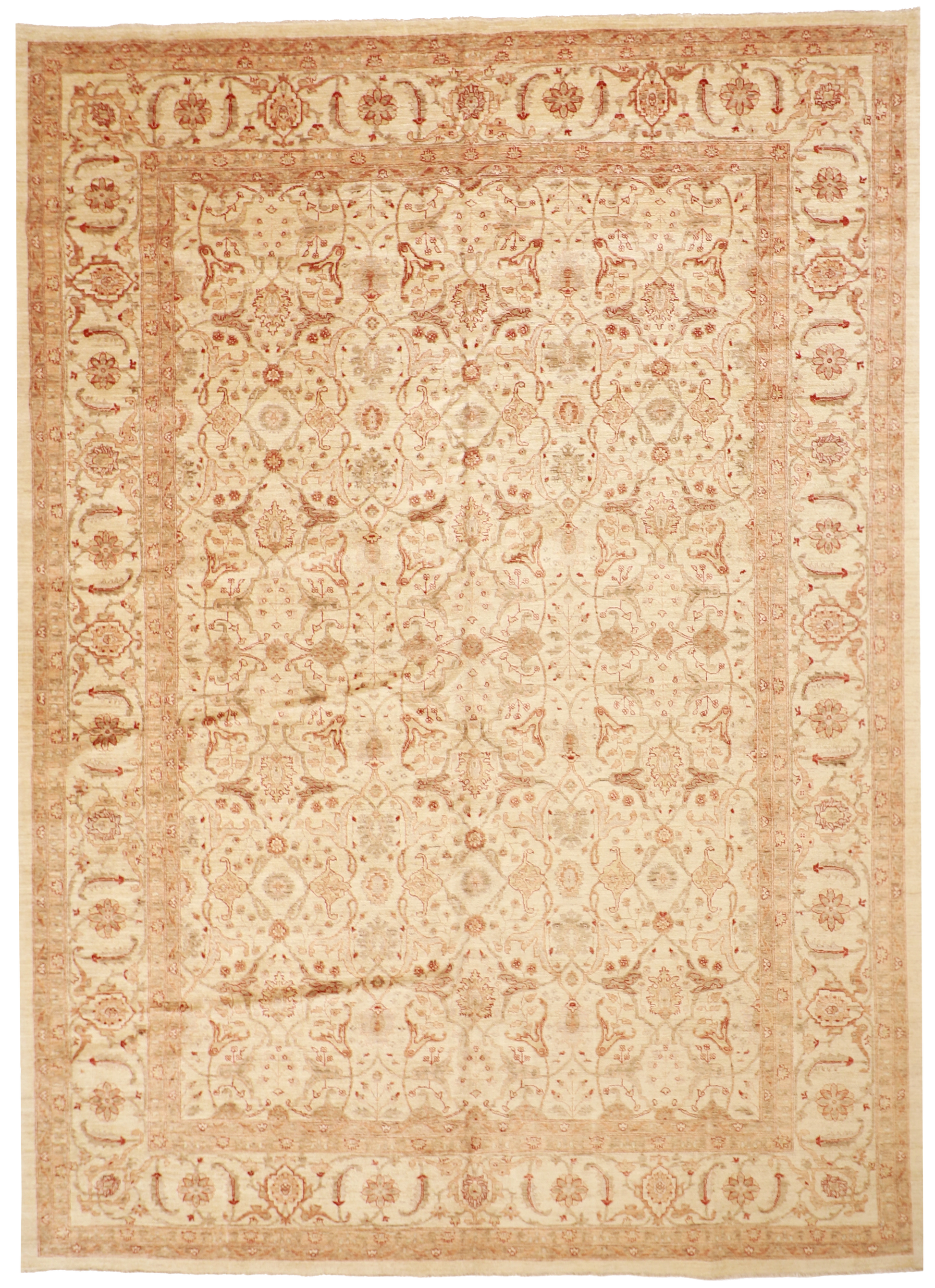 W 10 L 13.9 Bakhtiarie 100% Wool Hand-Woven - 54614