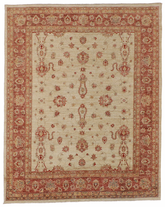 W 6.6 L 8.1 Marand 100% Wool Handmade All Over Design - 54667