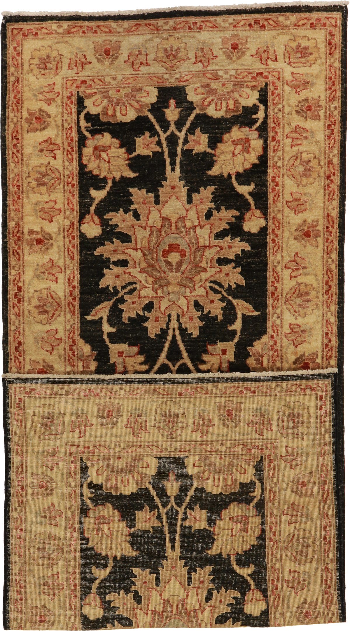 W 2.6 L 6.6 Tabriz Runner 100% Wool Handmade All Over Design - 54755