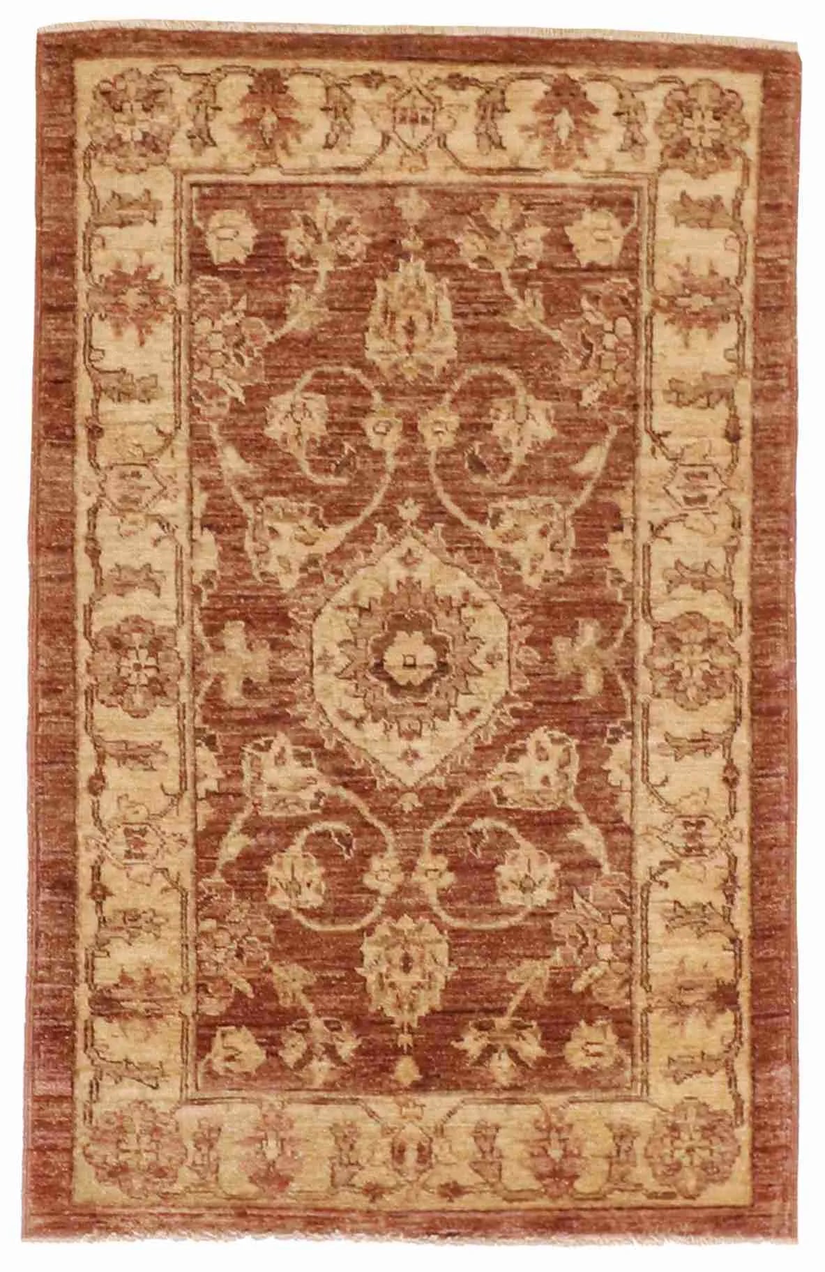 2.5 x 3.9 - Mohajeran Wool All Over Rectangle - Finest Hand-Knotted Quality Wool — 54803