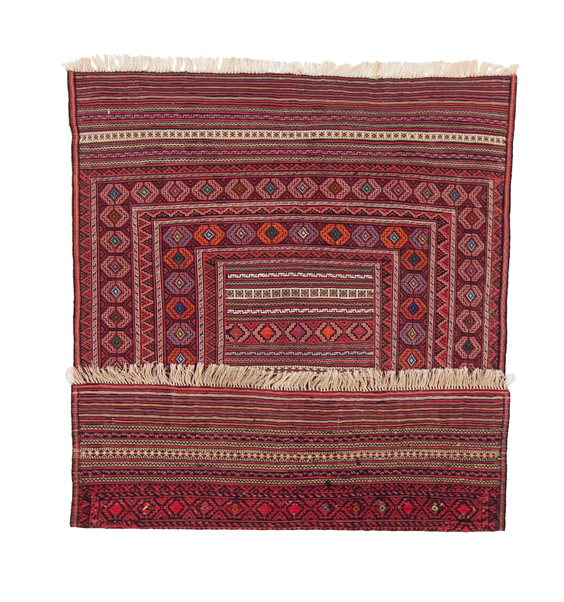 W 5.7 L 6.4 Seneh 100% Wool Hand-Woven - 54976