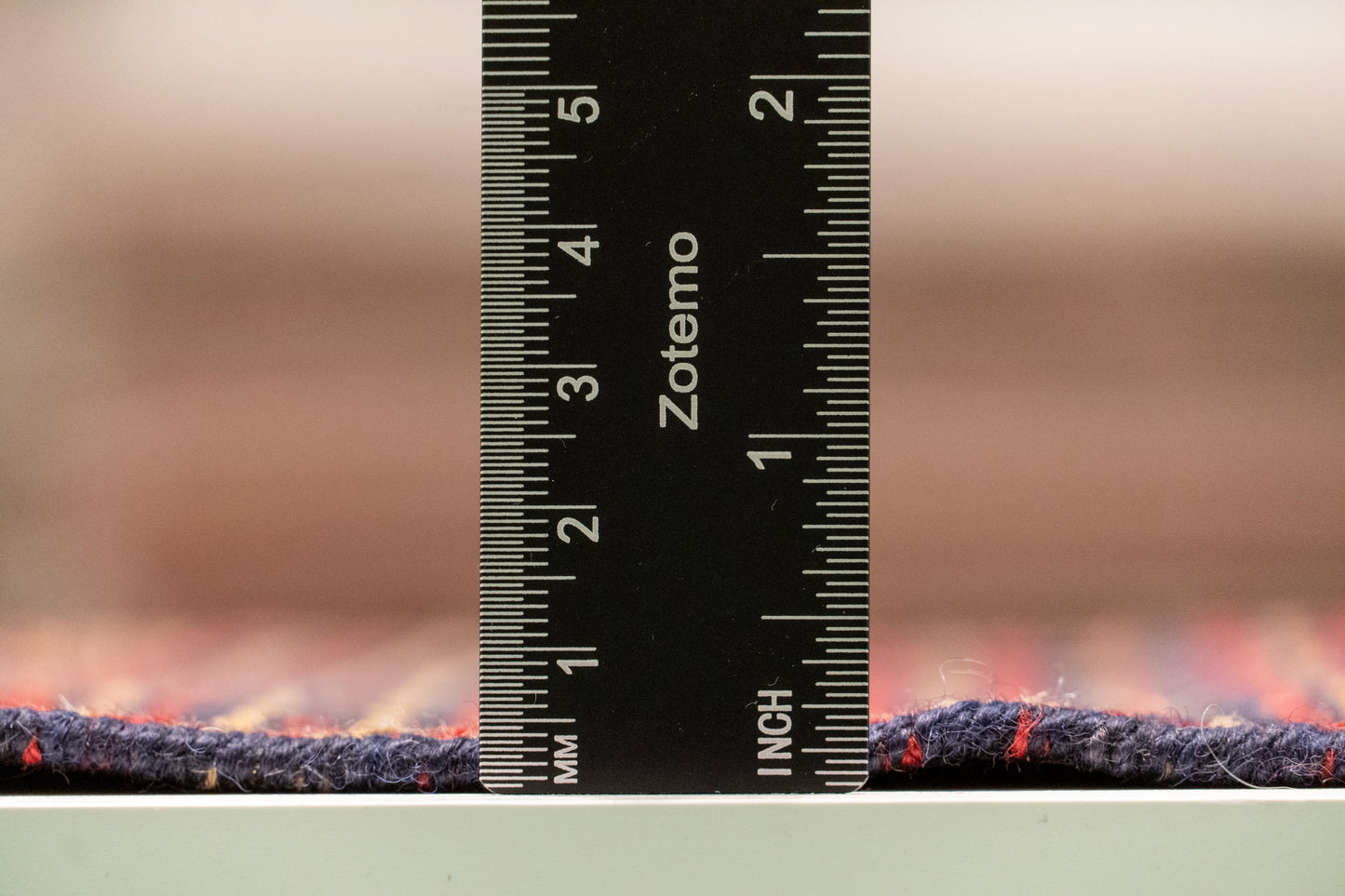 W 4.6 L 6.1 Zanjan 100% Wool Hand-Woven All-Over Design - 55019