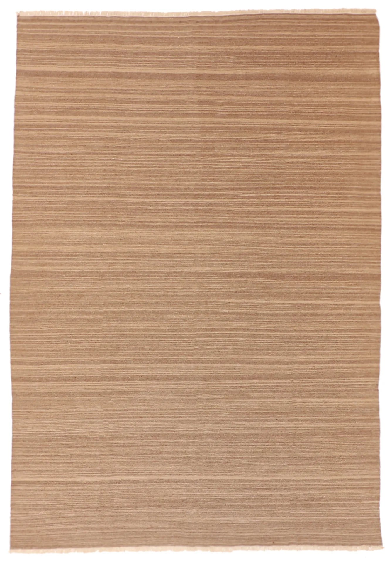 6.7 x 9.6 - Kilim Fine All Over Rectangle - Finest Hand-Made Quality Wool — 55296