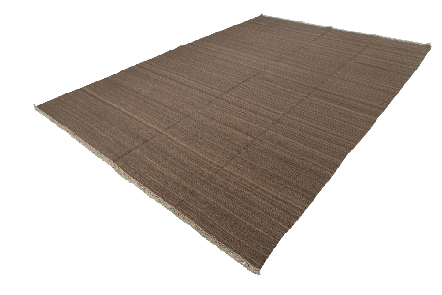W 6.7 - L 9.6 - Kilim Fine All Over Rectangle - Finest Hand-Made Quality Wool - 55296