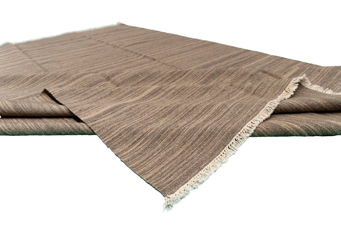 W 6.7 - L 9.6 - Kilim Fine All Over Rectangle - Finest Hand-Made Quality Wool - 55296
