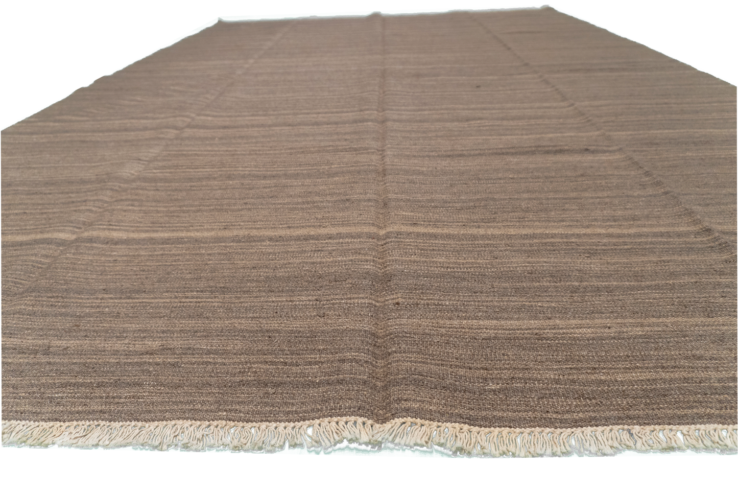W 6.7 - L 9.6 - Kilim Fine All Over Rectangle - Finest Hand-Made Quality Wool - 55296
