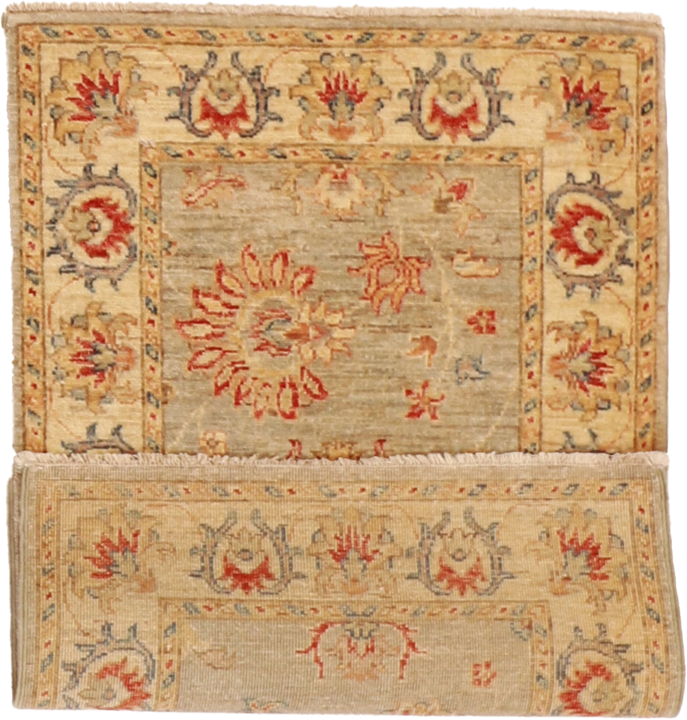 W 2.1 - L 3.3 - Ziegler Fine All Over Rectangle - Finest Hand-Knotted Quality - 55508