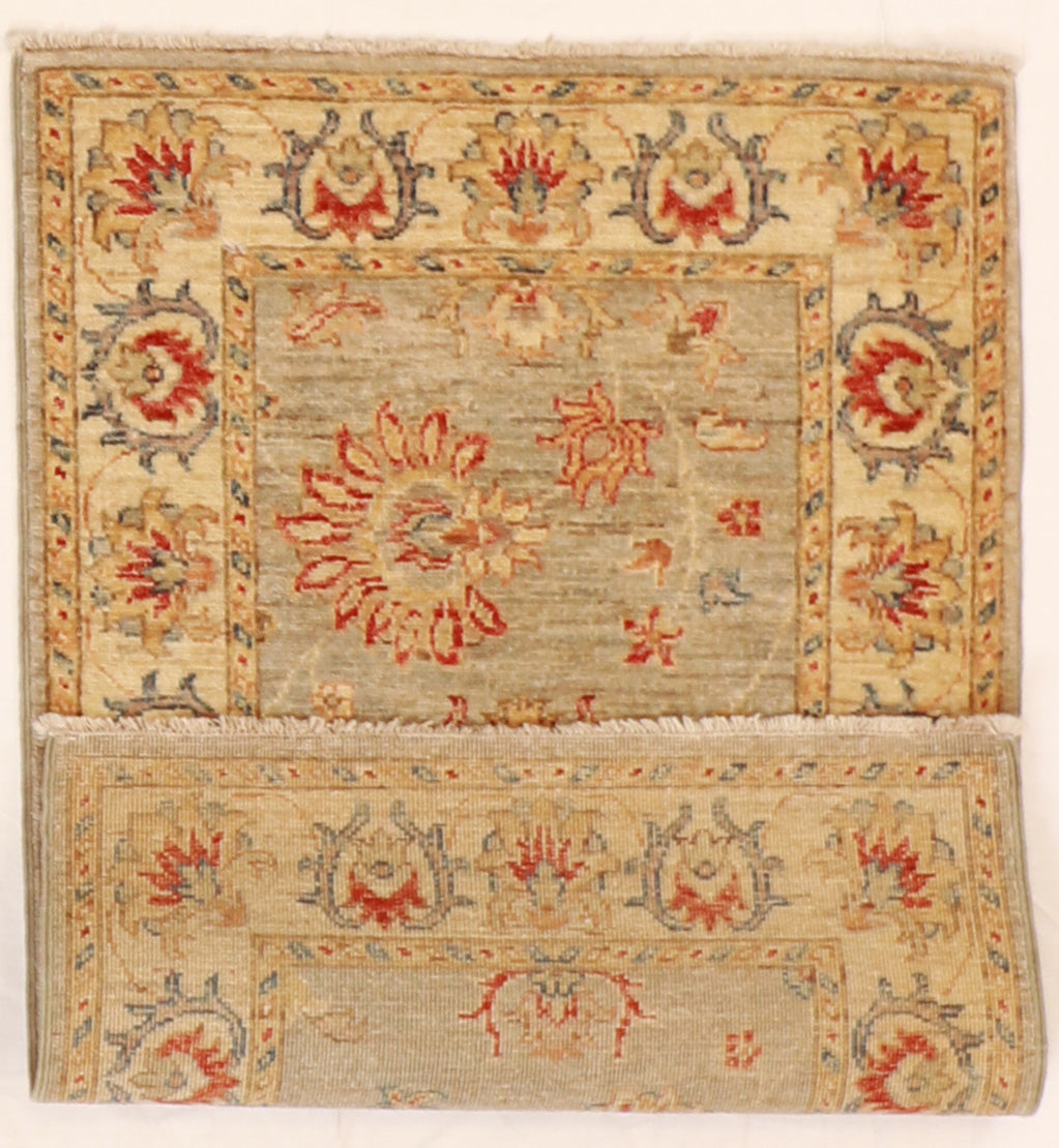 W 2.1 - L 3.3 - Ziegler Fine All Over Rectangle - Finest Hand-Knotted Quality - 55508