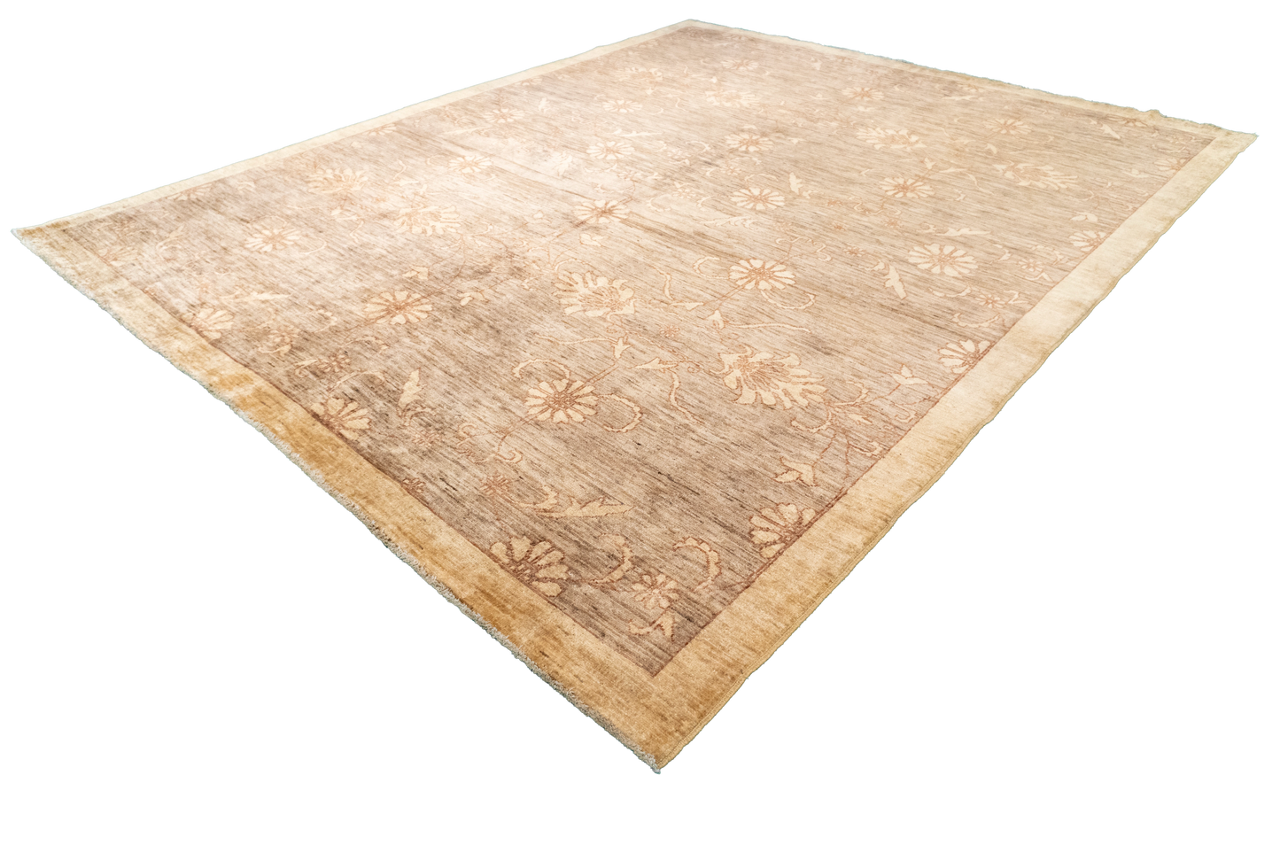 W 8.2 L 10 Sarab 100% Wool Hand-Woven All-Over Design - 55609