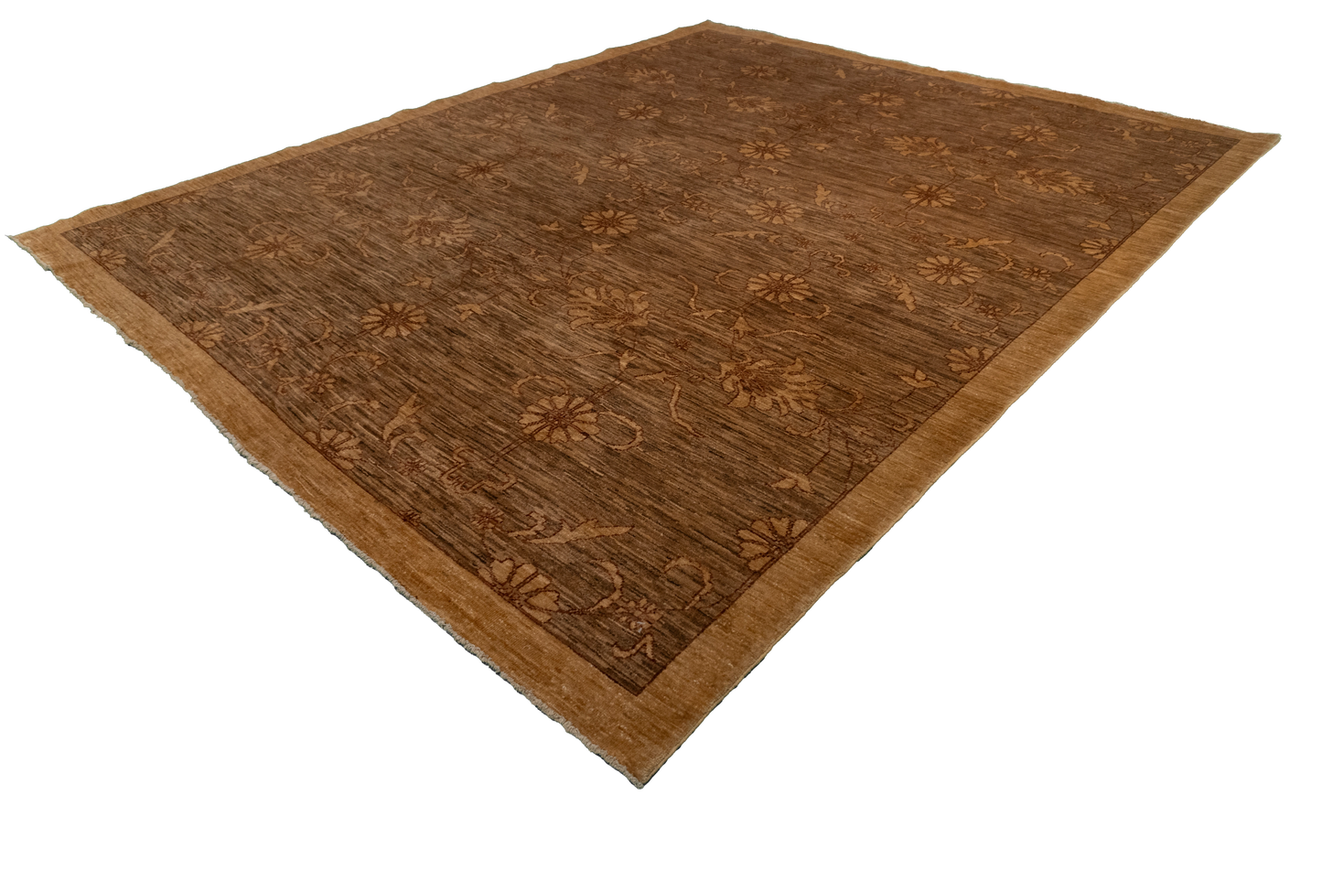 W 8.2 L 10 Sarab 100% Wool Hand-Woven All-Over Design - 55609