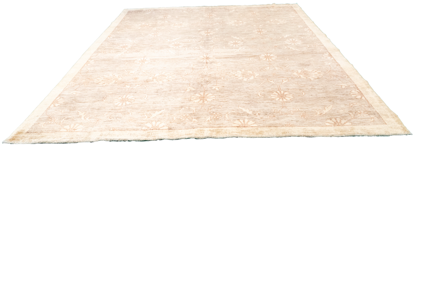 W 8.2 L 10 Sarab 100% Wool Hand-Woven All-Over Design - 55609