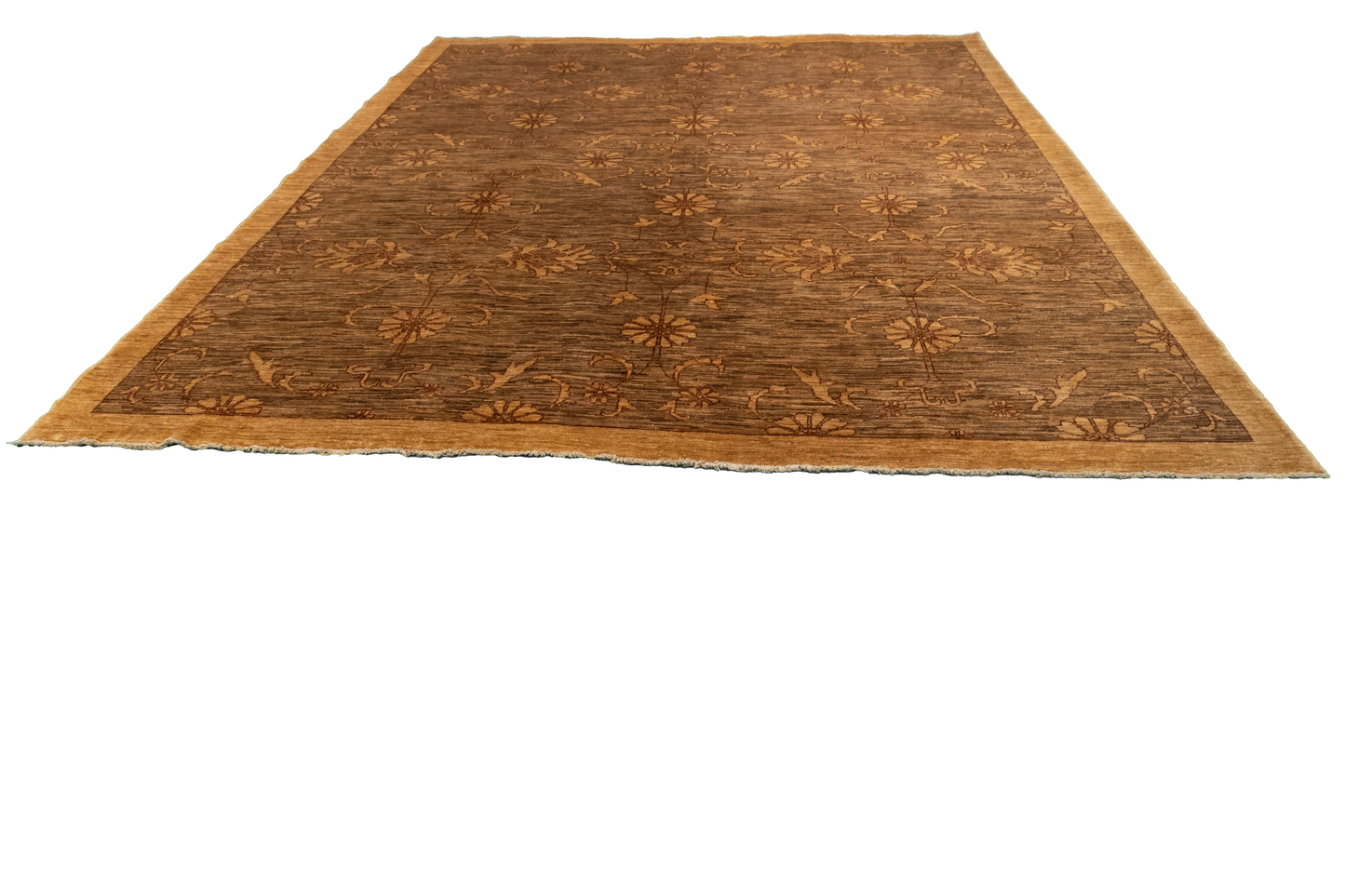 W 8.2 L 10 Sarab 100% Wool Hand-Woven All-Over Design - 55609