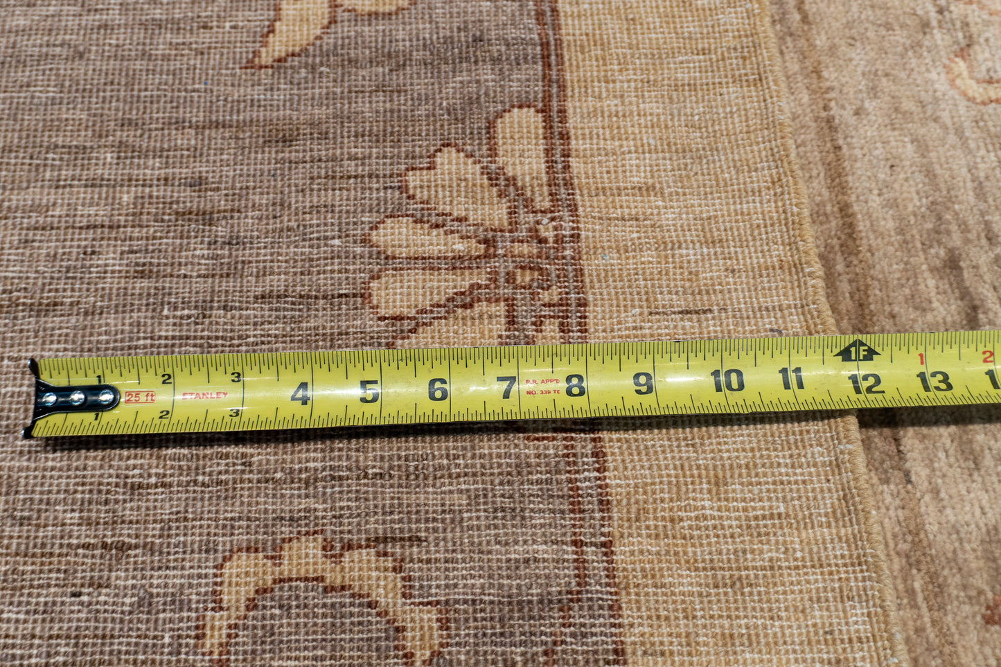 W 8.2 L 10 Sarab 100% Wool Hand-Woven All-Over Design - 55609