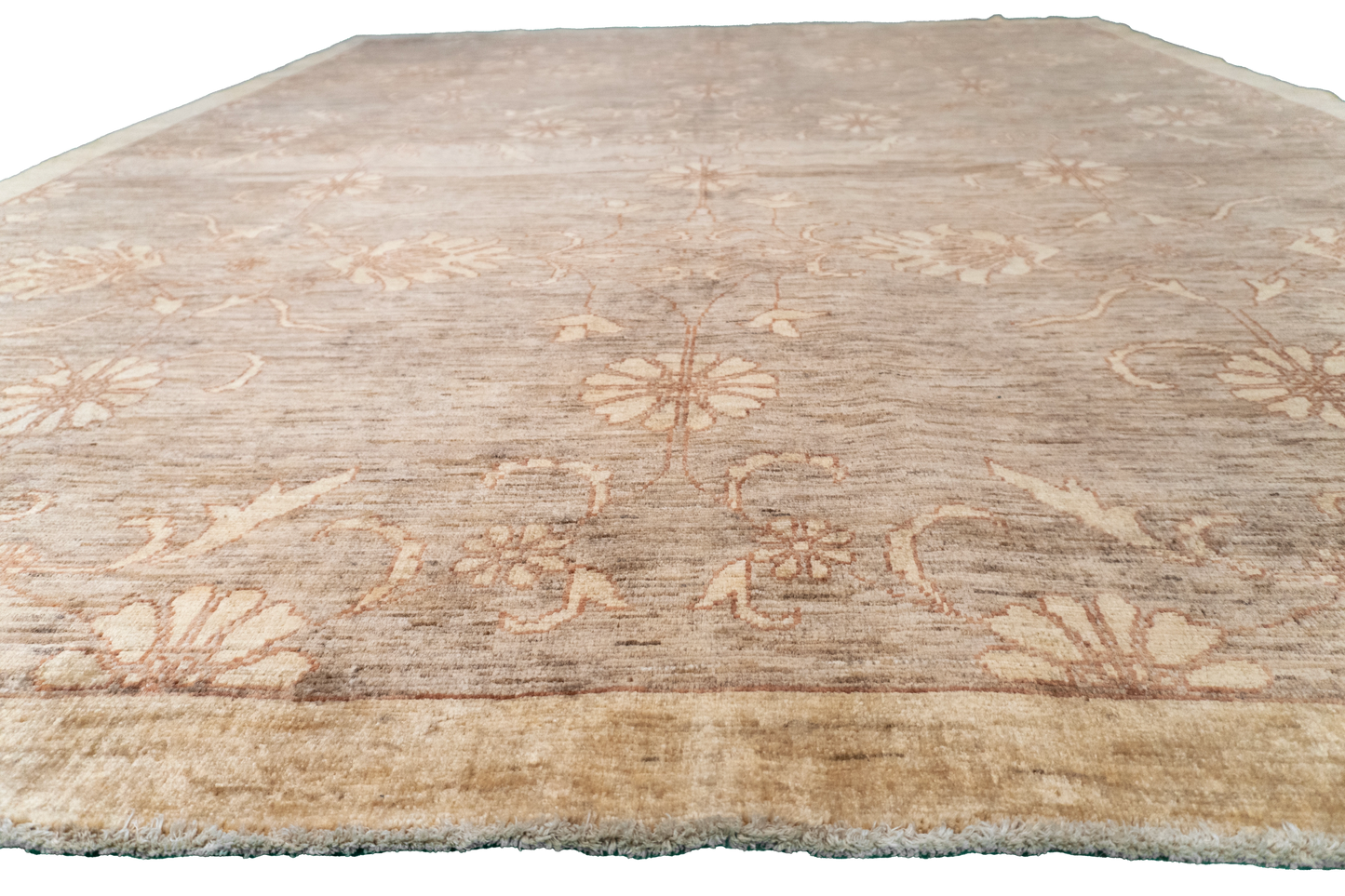 W 8.2 L 10 Sarab 100% Wool Hand-Woven All-Over Design - 55609