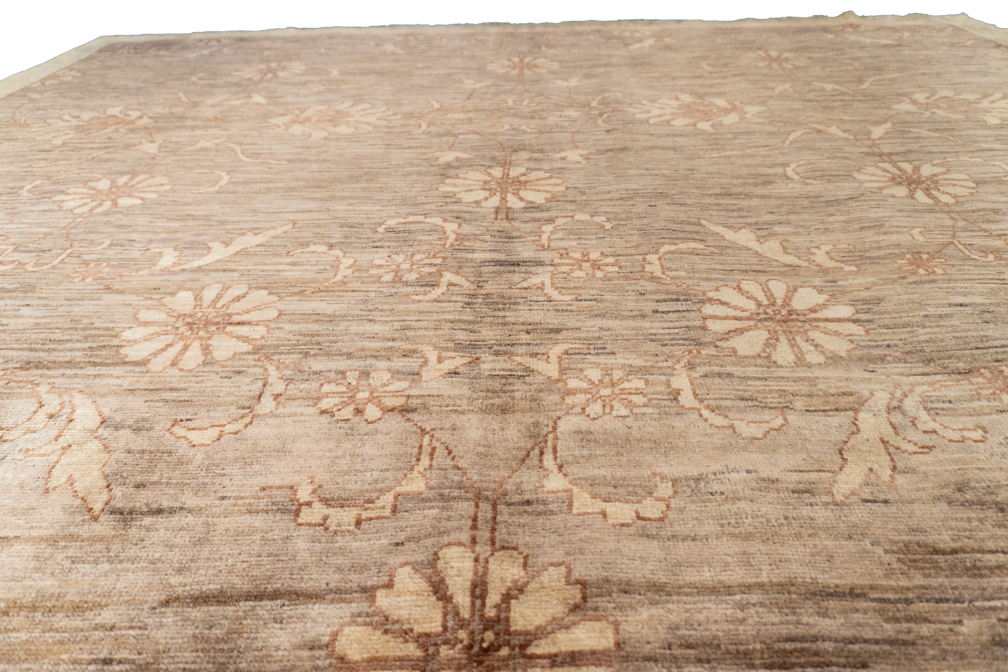W 8.2 L 10 Sarab 100% Wool Hand-Woven All-Over Design - 55609