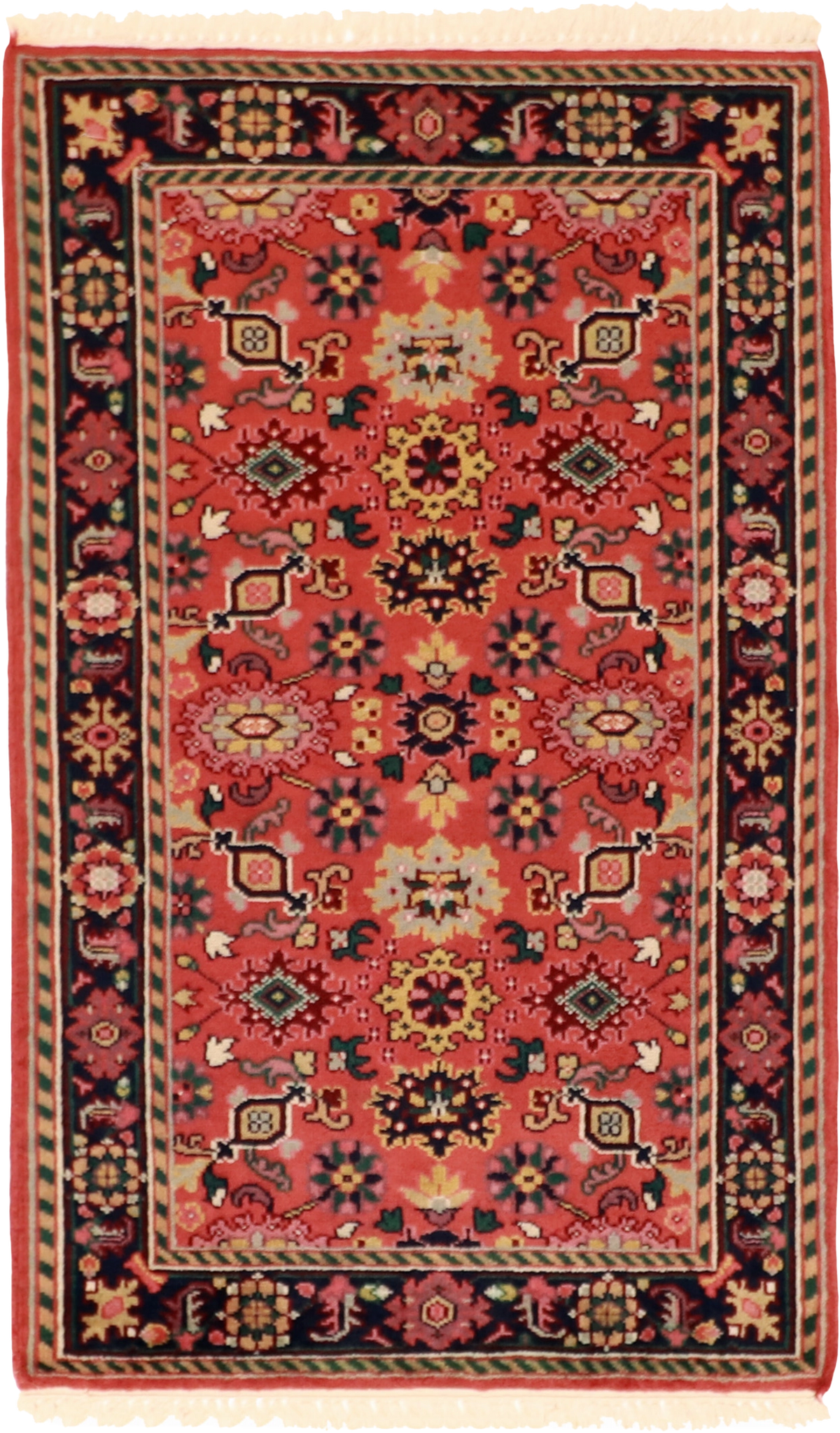 W 3.1 L 5 Heriz 100% Wool Hand-Woven All-Over Design - 55690