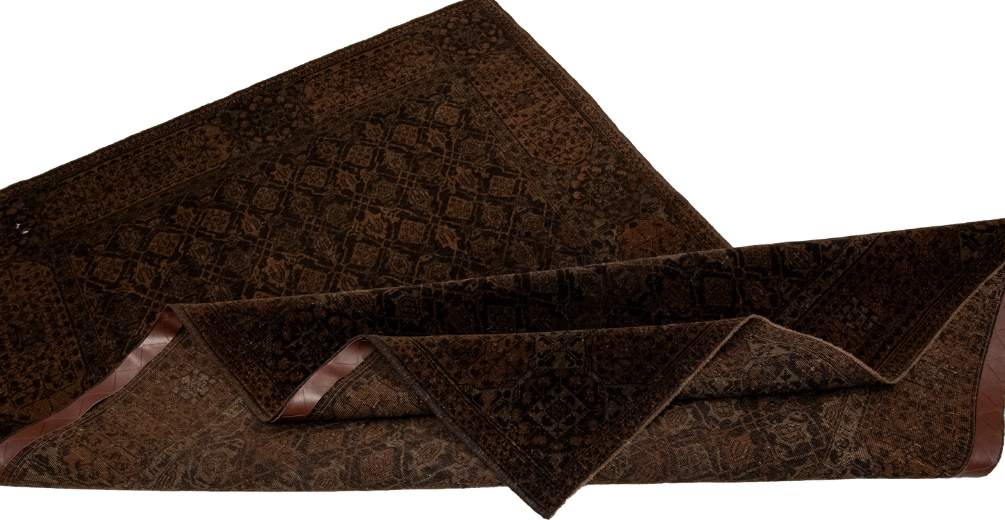 W 4.8 L 7.4 Baluch 100% Wool Hand-Woven All-Over Design - 56018