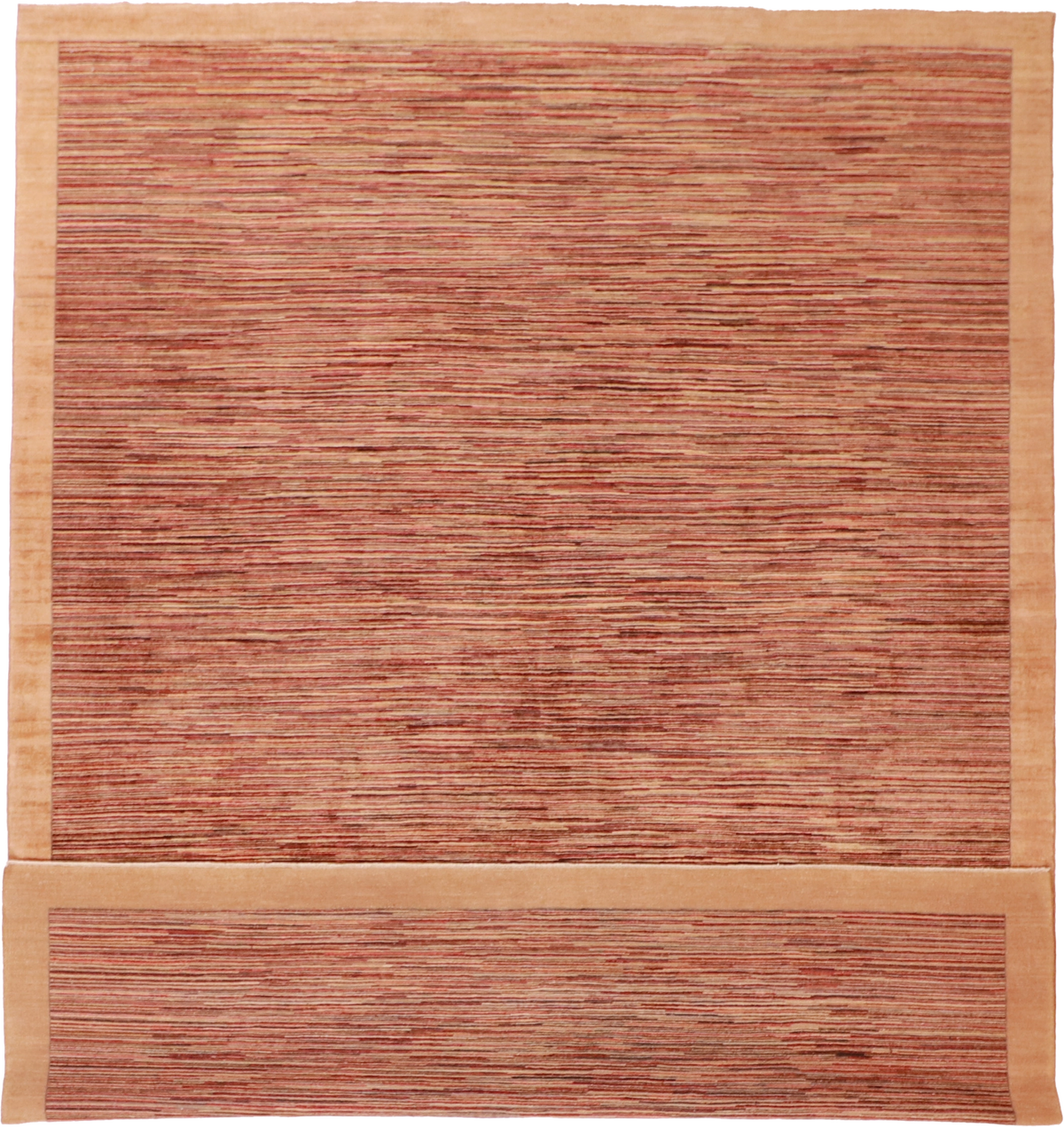 W 9 L 11.11 Modern 100% Wool Hand-Woven All-Over Design - 56161