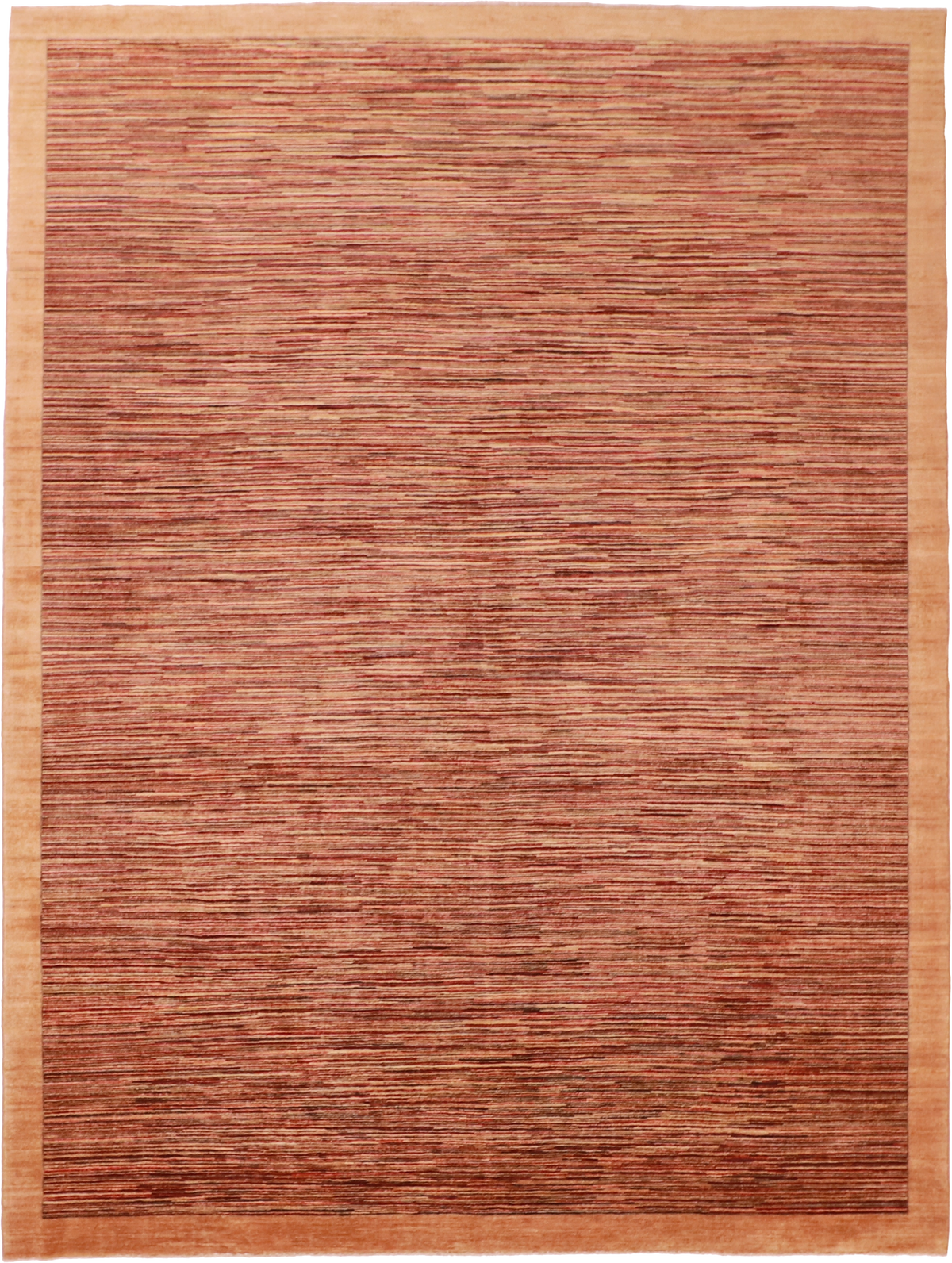 W 9 L 11.11 Modern 100% Wool Hand-Woven All-Over Design - 56161