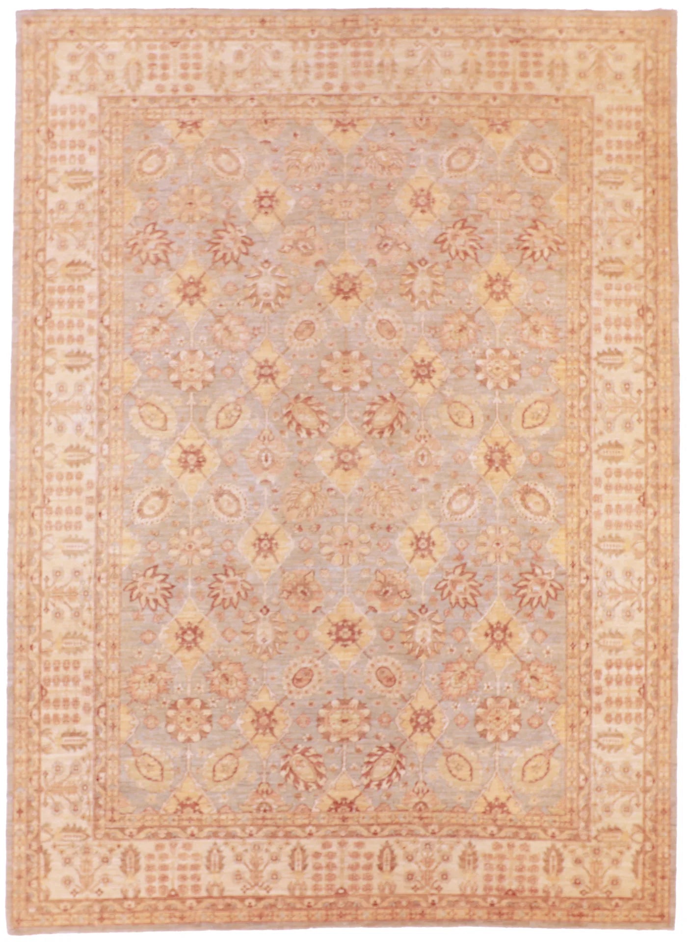 9.10 x 13.6 - Bijar Fine All Over Rectangle - Finest Hand-Knotted Quality Wool — 56237