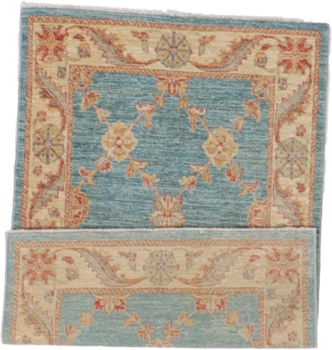 W 2.8 L 4 Kerman 100% Wool Hand-Woven All-Over Design - 56303