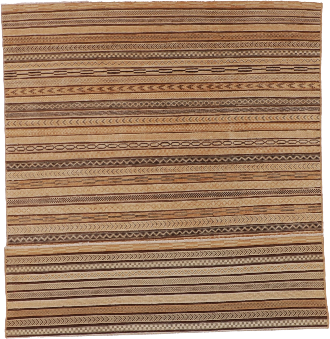 W 5.9 L 7.10 Hamadan 100% Wool Hand-Woven All-Over Design - 56457
