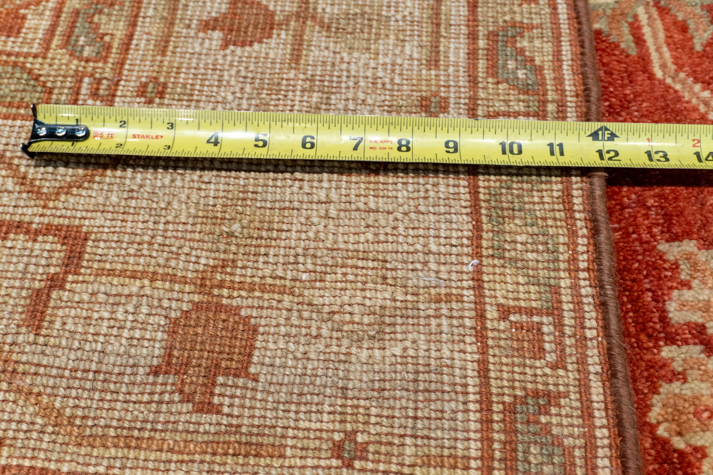 W 6.3 L 8.11 Heriz 100% Wool Hand-Woven All-Over Design - 56741