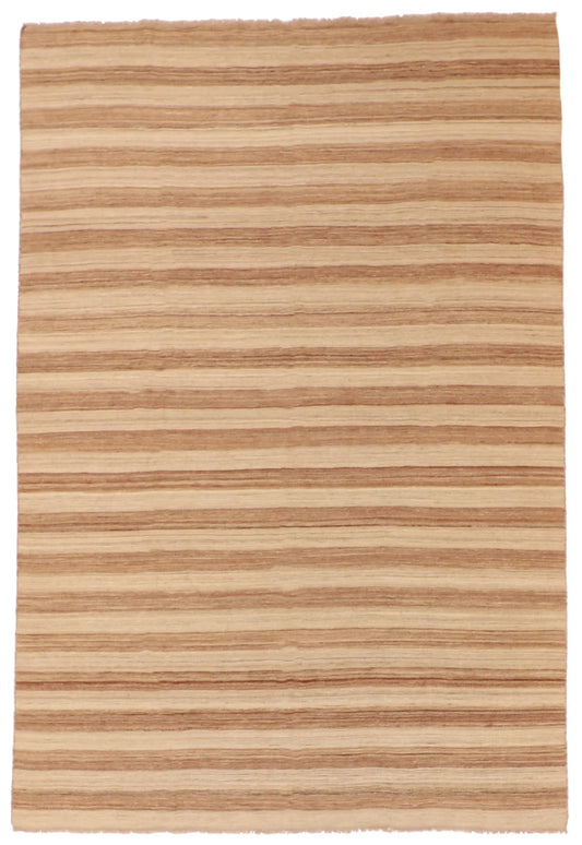 6.6 x 9.6 - Kilim Fine All Over Rectangle - Finest Hand-Made Quality Wool — 56887