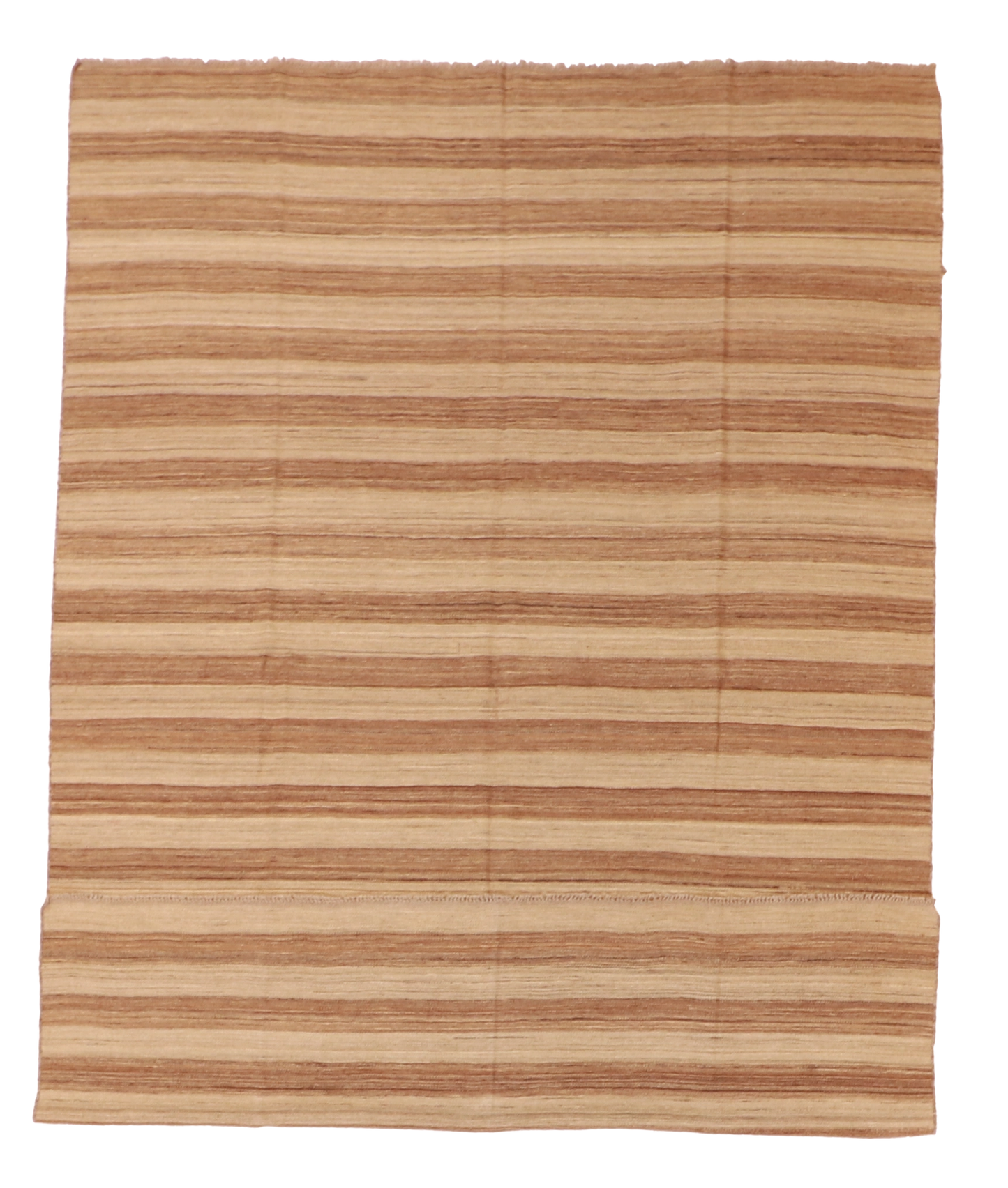 W 6.6 - L 9.6 - Kilim Fine All Over Rectangle - Finest Hand-Made Quality Wool - 56887