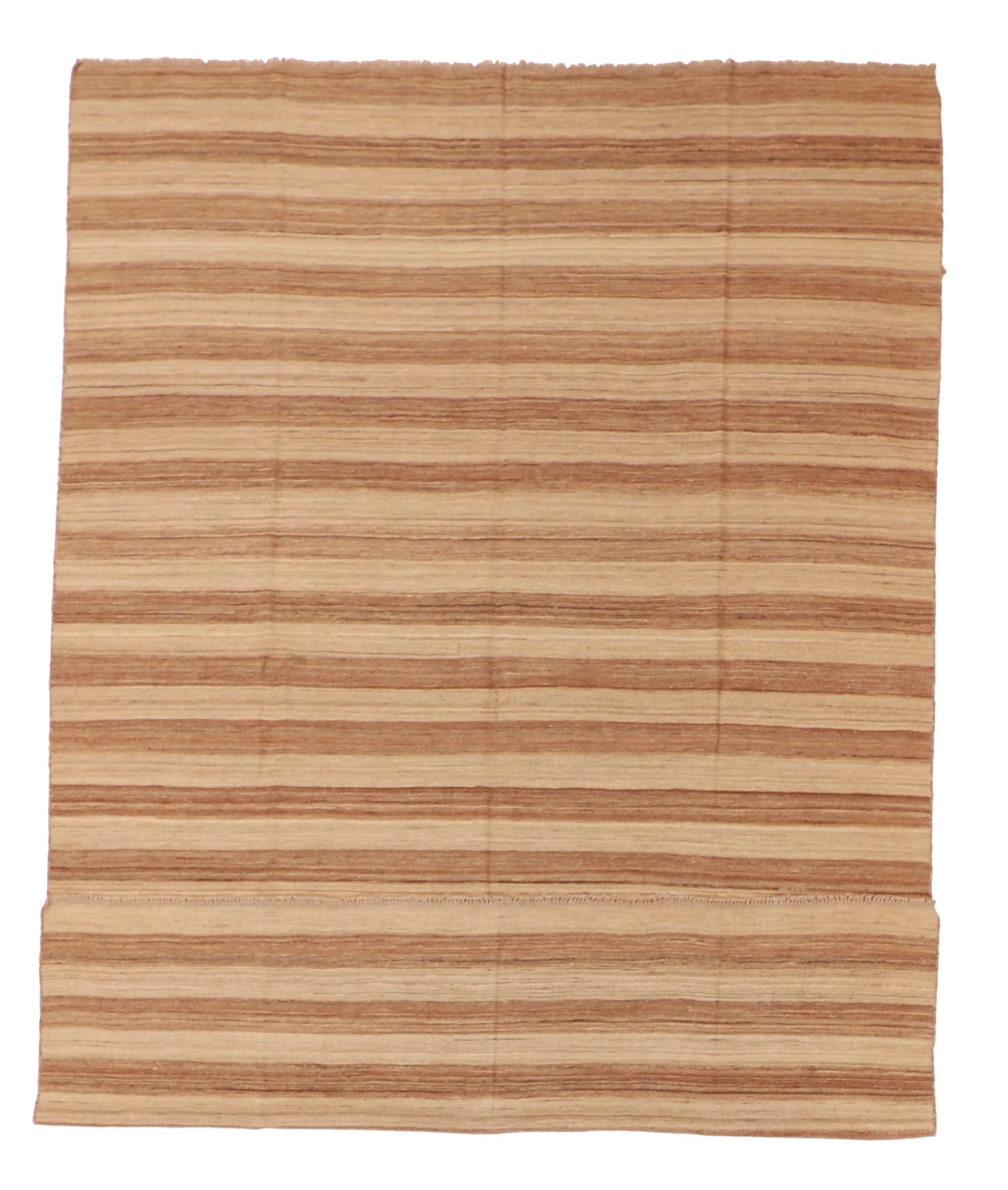 W 6.6 - L 9.6 - Kilim Fine All Over Rectangle - Finest Hand-Made Quality Wool - 56887