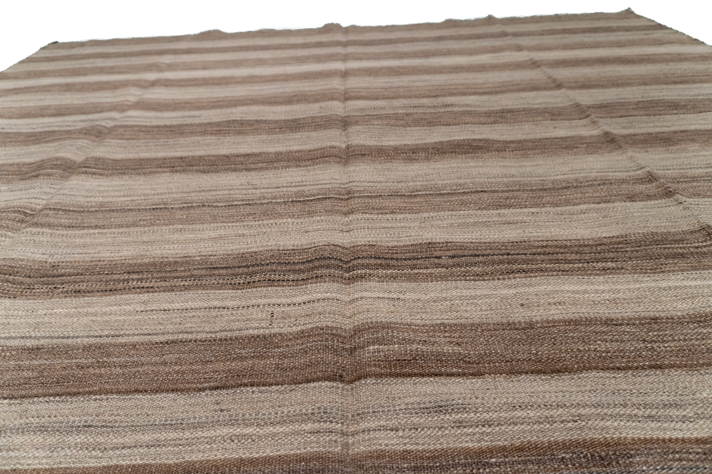 W 6.6 - L 9.6 - Kilim Fine All Over Rectangle - Finest Hand-Made Quality Wool - 56887