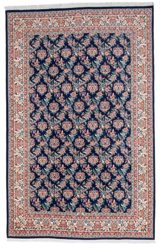 W 6 L 9.3 Golfrangie 100% Wool Hand-Woven All-Over Design - 56950