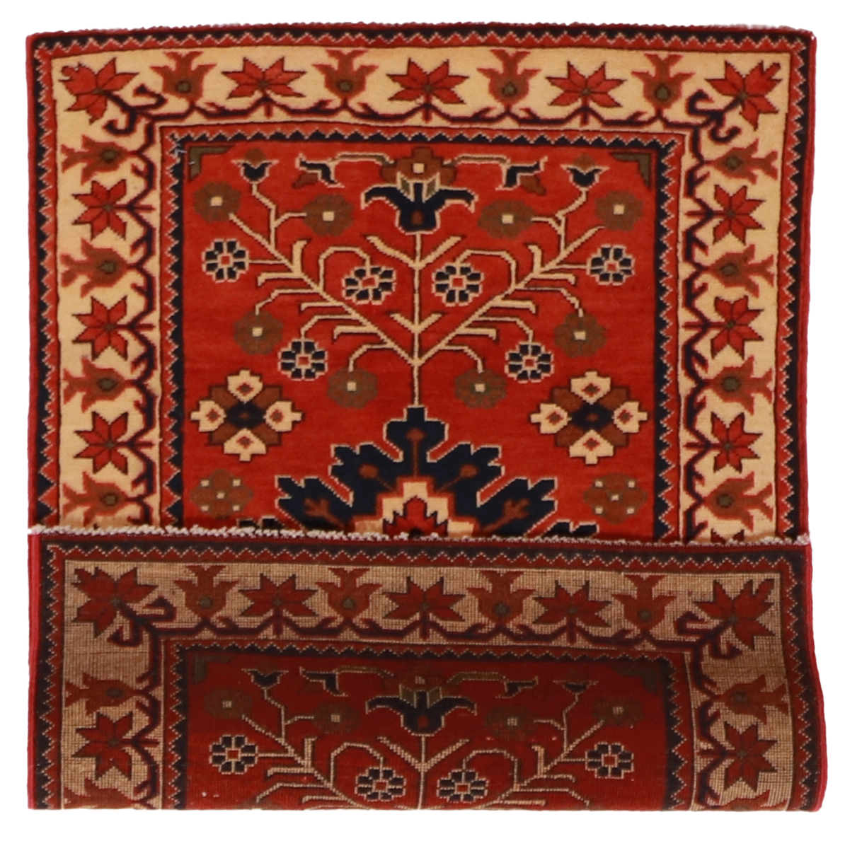 W 2.8 L 4 Malayer 100% Wool Hand-Woven Geometric Design - 57071