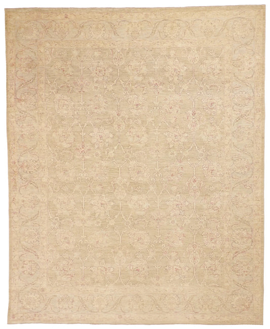 8x10 - Sultan Abad Fine/Wool All Over Rectangle - Hand Knotted Rug — 57434