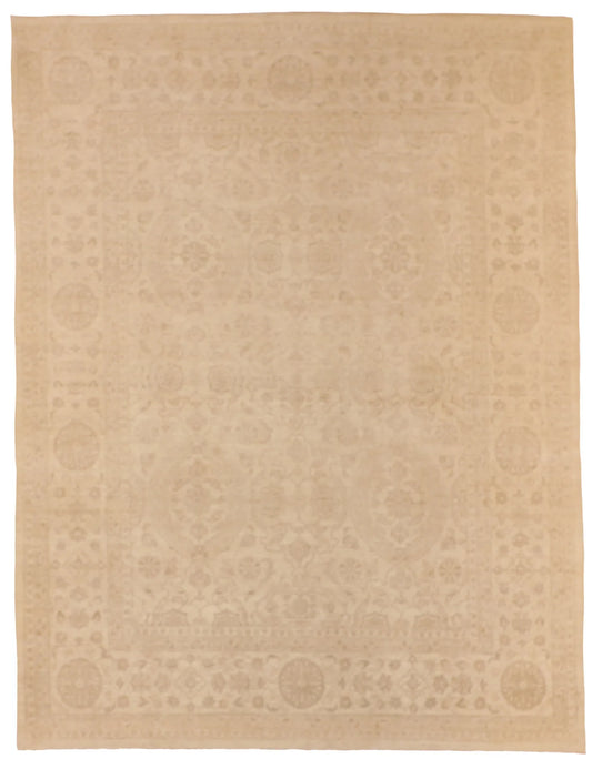 8 x 10.3 - Frahan Wool Traditional Rectangle - Finest Hand-Knotted Quality Wool — 57555