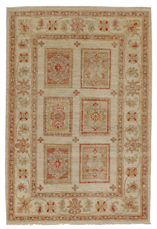3x5 - Tabriz Fine All Over Rectangle - Hand Knotted Rug — 57639