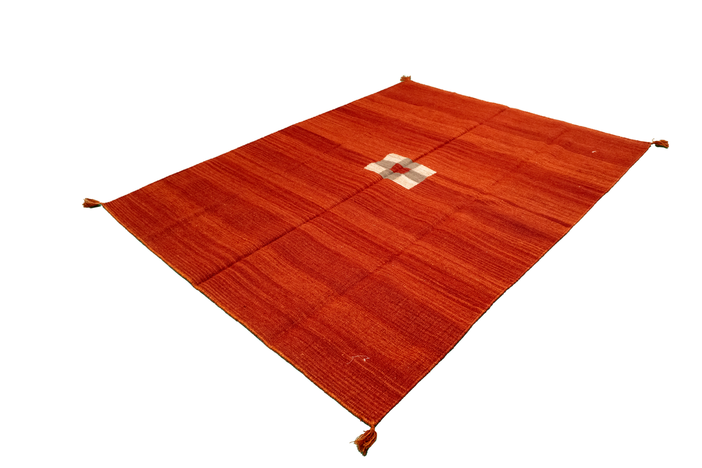 5x7 - Navajo Fine Wool All Over Rectangle - Hand Knotted Rug — 57689