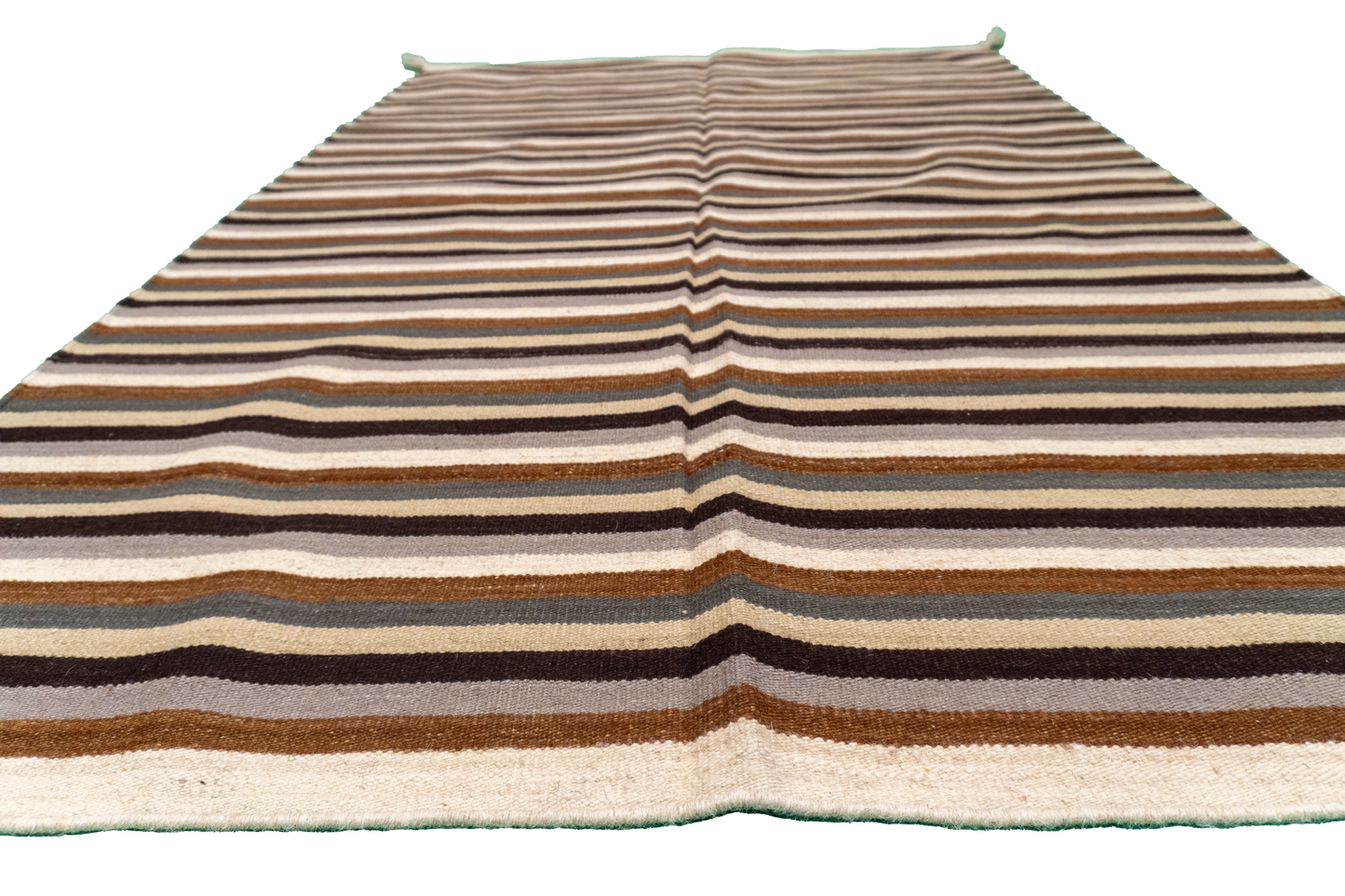 W 4 L 6 Navajo 100% Wool Hand-Woven Geometric Design - 57750