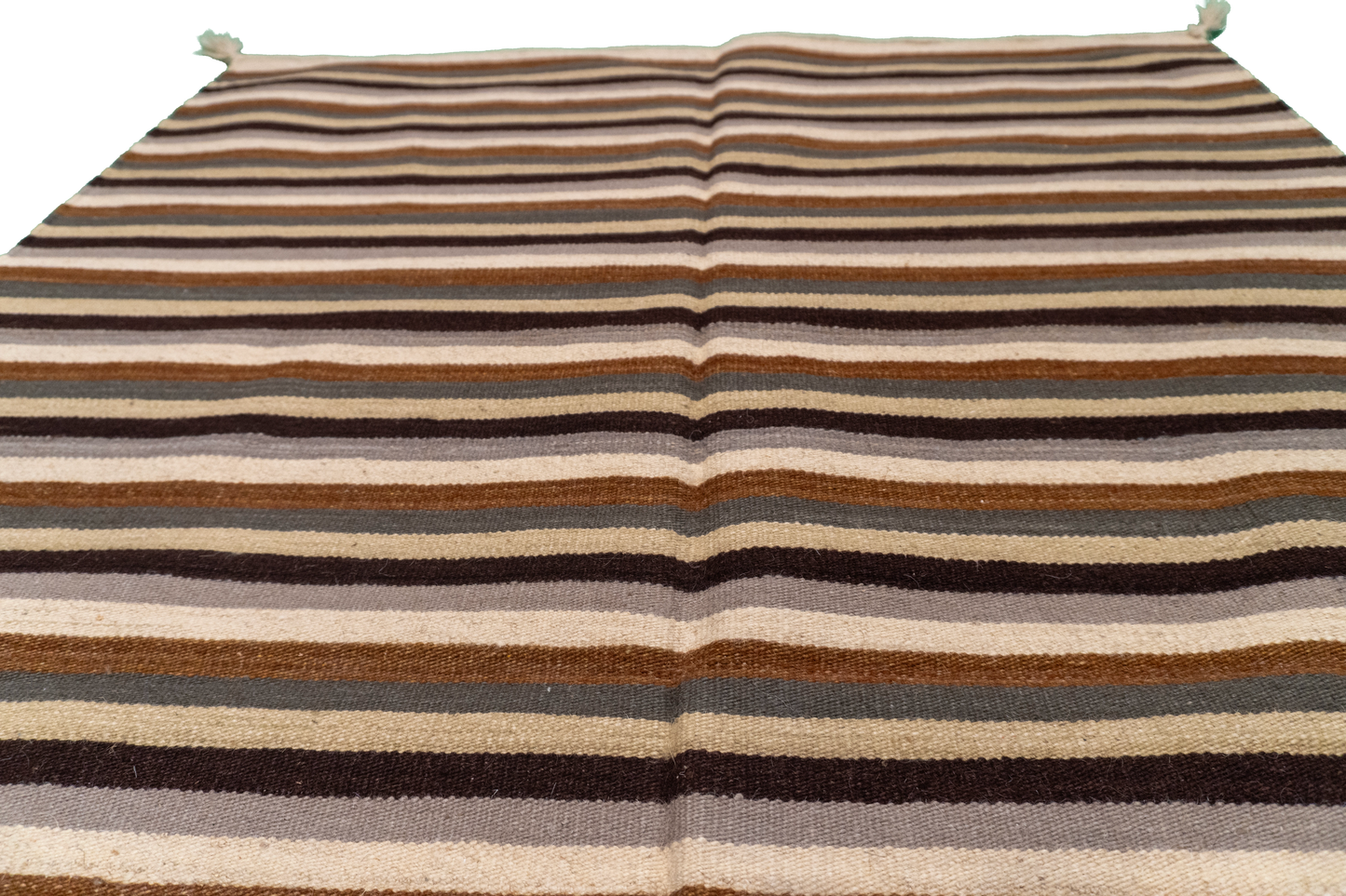 W 4 L 6 Navajo 100% Wool Hand-Woven Geometric Design - 57750