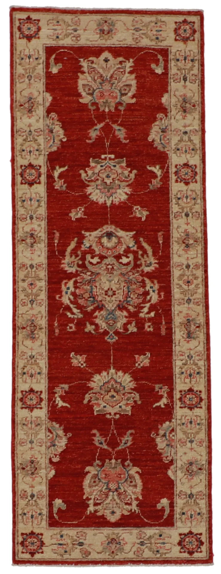 W 2 L 5.9 Tabriz 100% Wool Handmade All Over Design - 58106