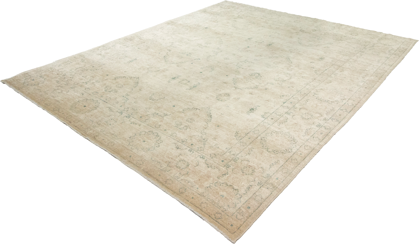 W 8 L 9.8 Bakhtiarie 100% Wool Hand-Woven All-Over Design - 58247