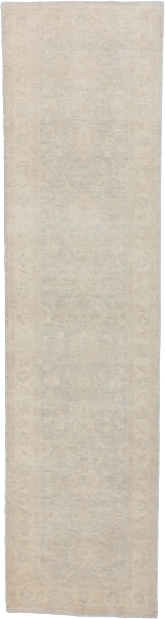 W 2.7 L 9.10 Seneh Runner 100% Wool Hand-Woven All-Over Design - 58252