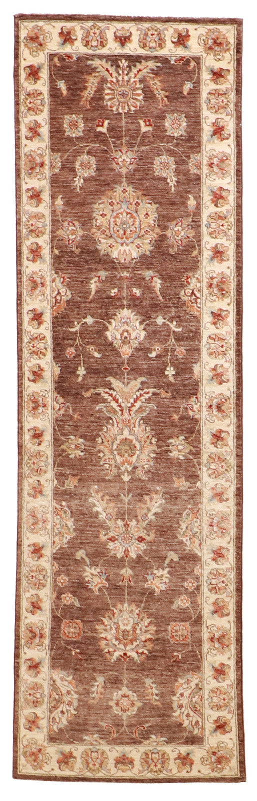 W 2.6 L 8.4 Malayer Runner 100% Wool Handmade Pakistan All Over Design - 58257