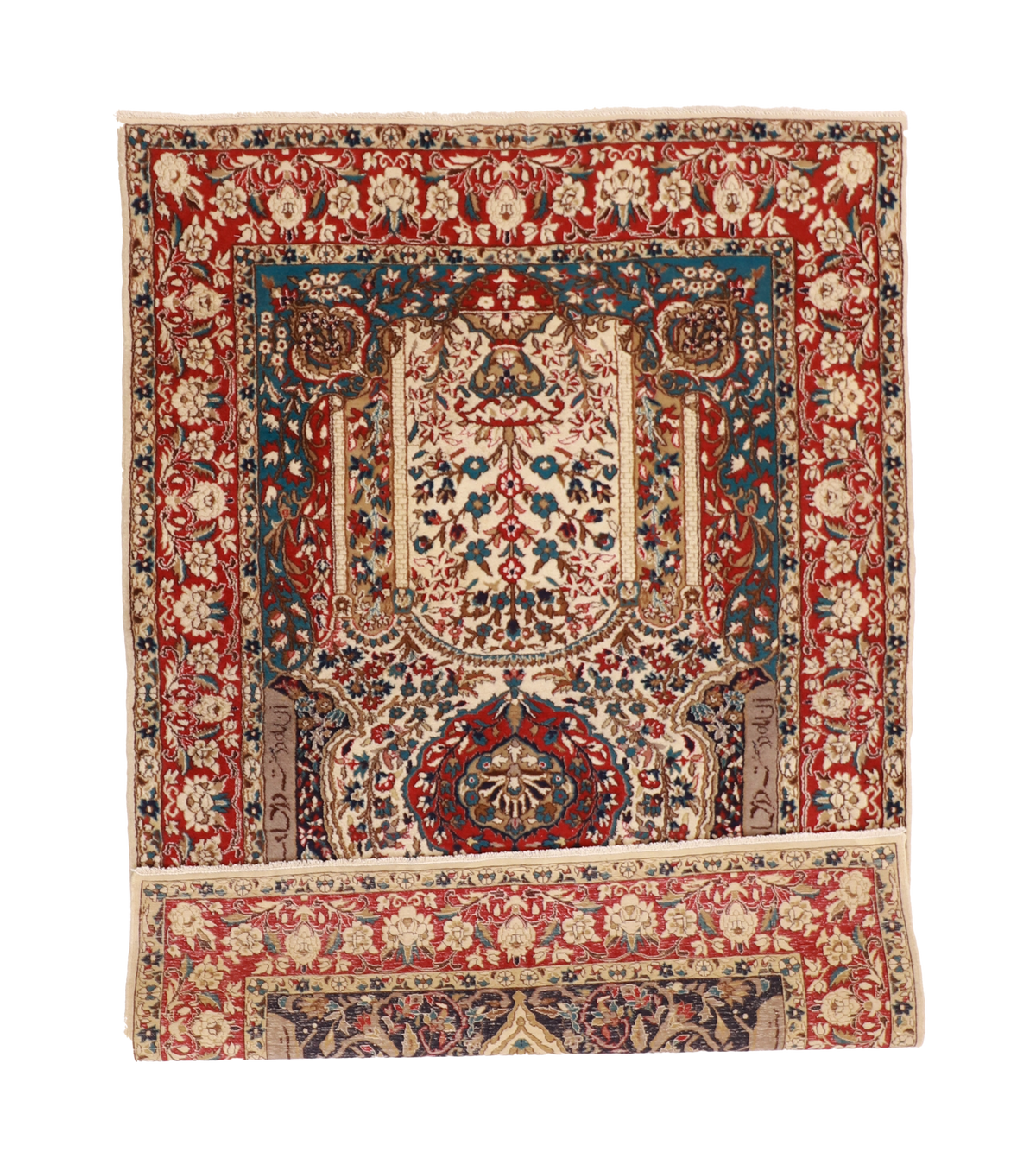 W 4 L 5.11 Tree Of Life 100% Wool Hand-Woven Rug - 58430