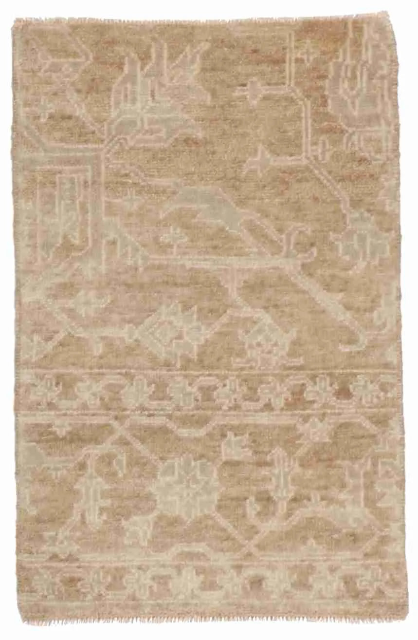 W 2 - L 3 - Serapie Fine/Wool All Over Rectangle - Finest Hand-Knotted Quality Wool - 58849