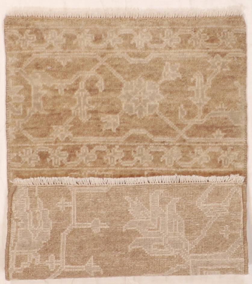 W 2 - L 3 - Serapie Fine/Wool All Over Rectangle - Finest Hand-Knotted Quality Wool - 58849