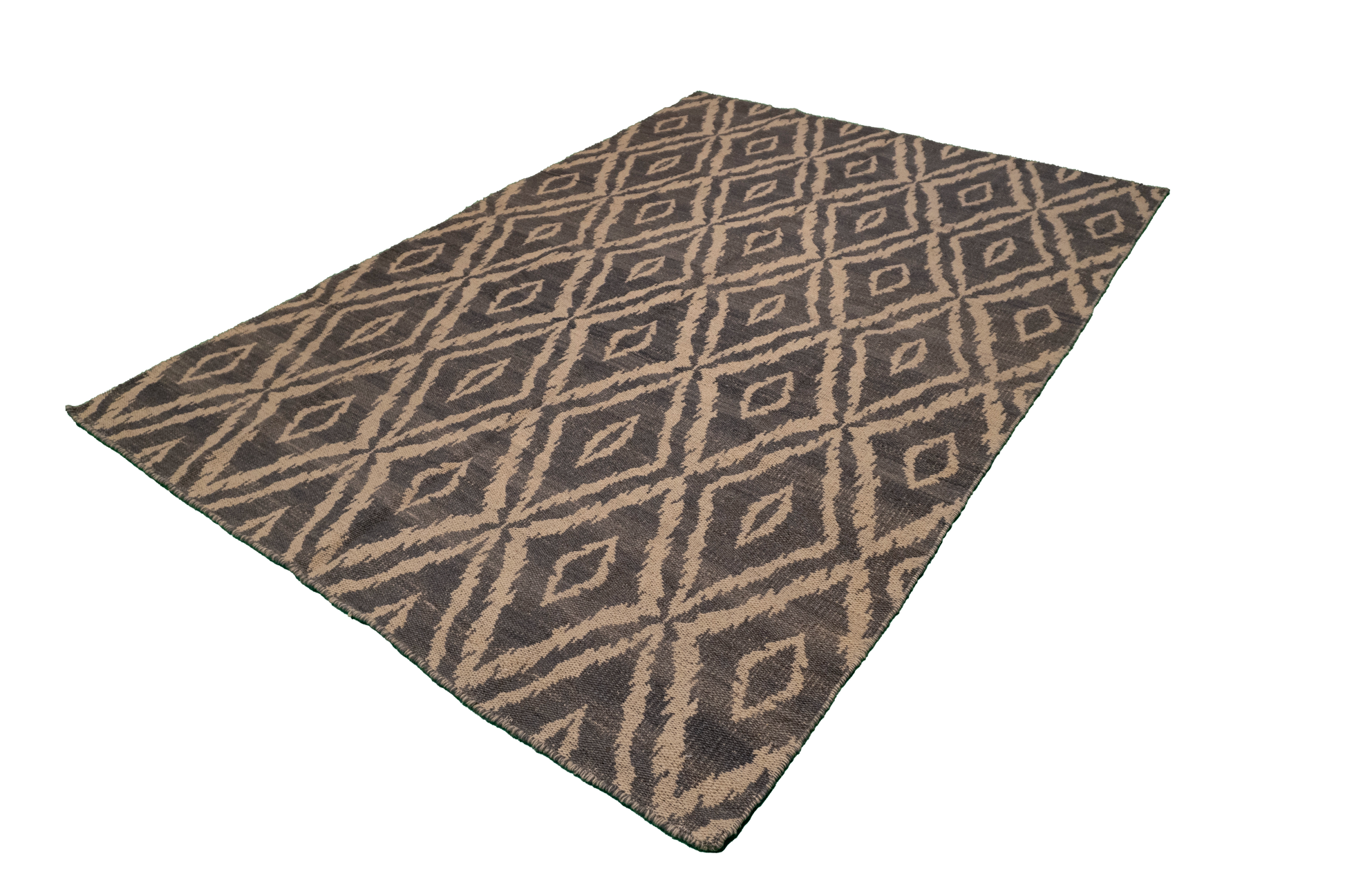 W 5.2 L 7.6 Kilim 100% Wool Hand-Woven All-Over Design - 58888