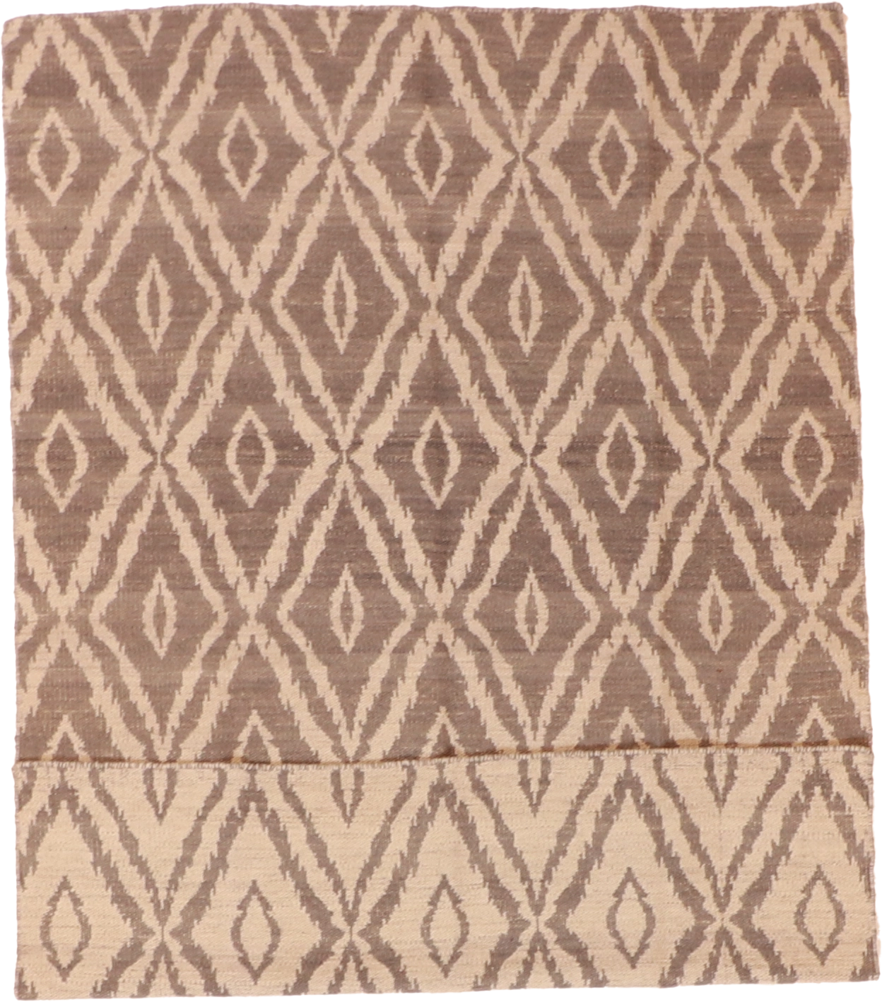 W 5.2 L 7.6 Kilim 100% Wool Hand-Woven All-Over Design - 58888