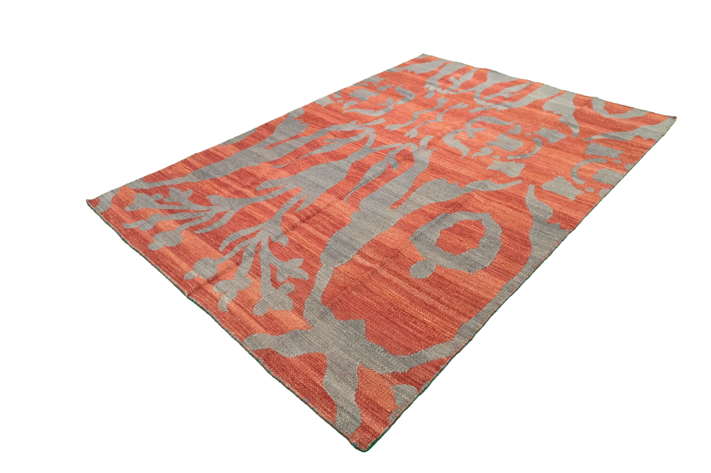 W 5 L 7.5 Kilim 100% Wool Hand-Woven All-Over Design - 58890