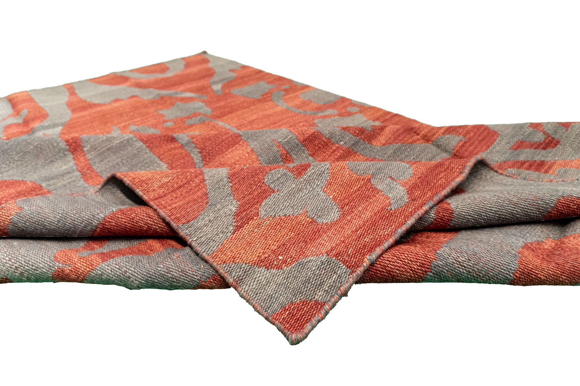 W 5 L 7.5 Kilim 100% Wool Hand-Woven All-Over Design - 58890